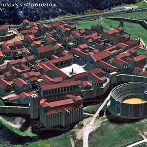 Ciudad Romana Segóbriga Maqueta