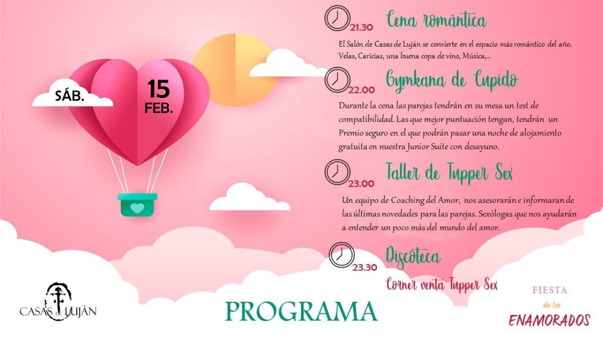 Fiesta día de los enamorados