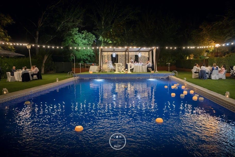 Área de piscina en Casas de Luján